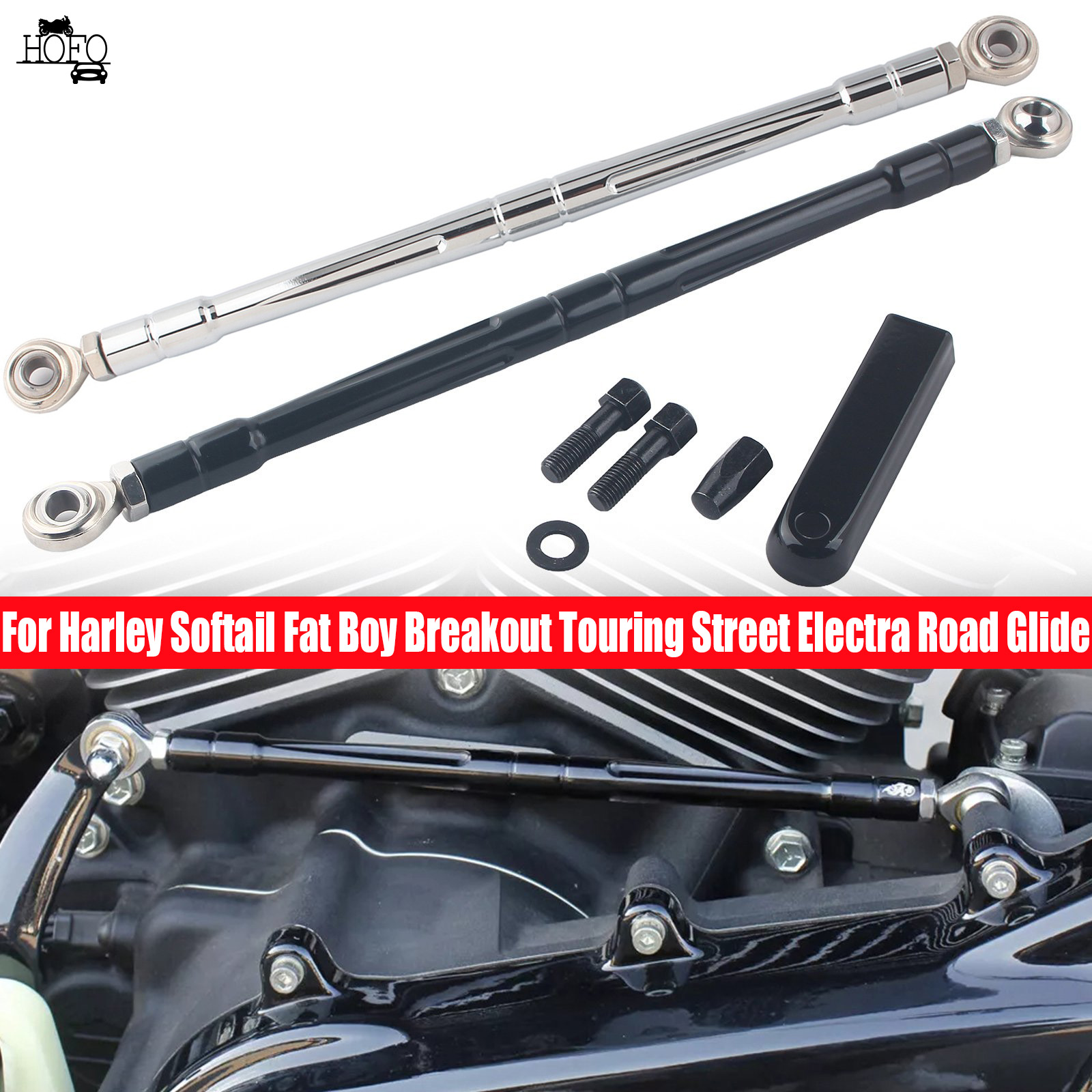 Motorcycle Gear Linkage Rod - Motorcycle CNC CUT Shift Linkage Shifter