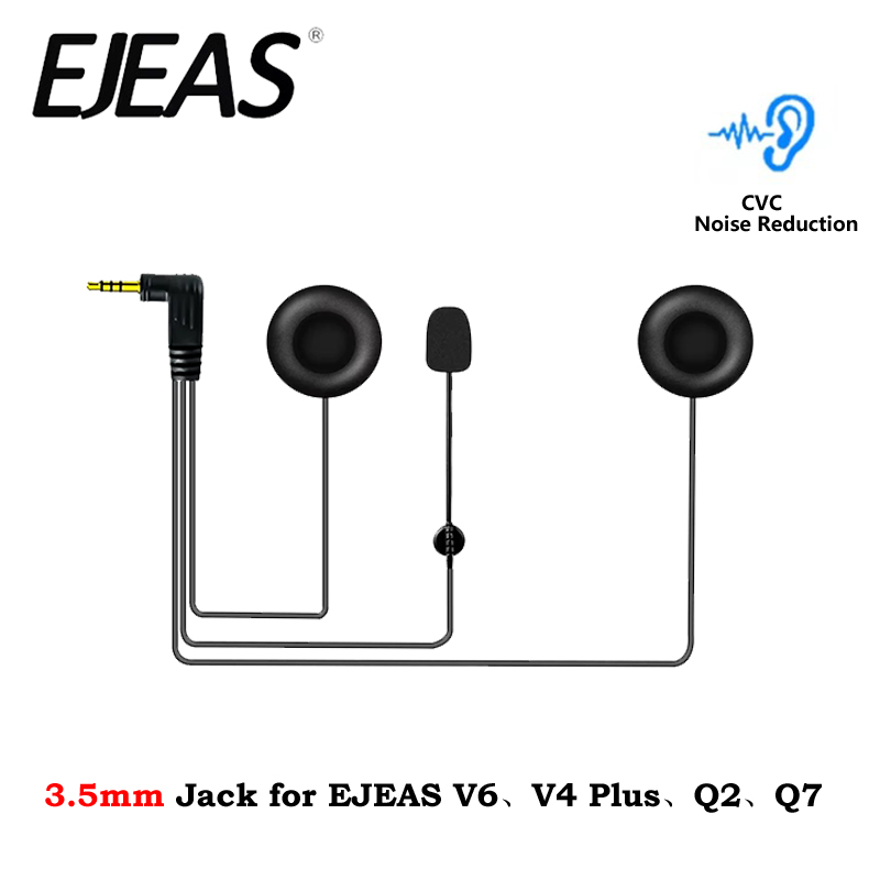 Intercom Headset Helmet - For V6 Series Q2 Q7 V4