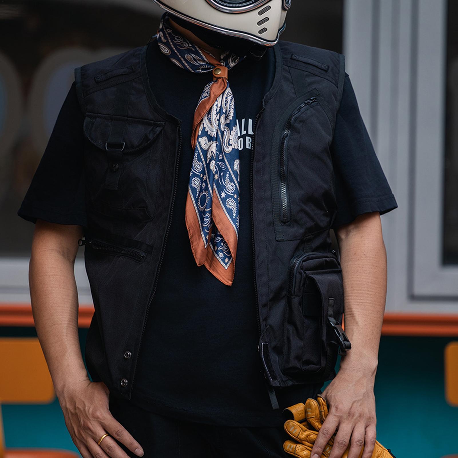 Motorcycle Gear Jacket - Summer Motorcycle Vest Breathable Motor Jacket