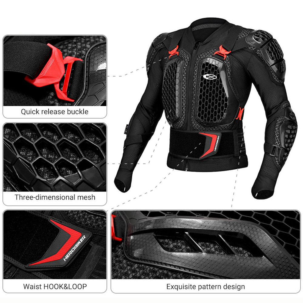 Motorcycle Armor Jacket Protec - Motorcycle Gear Jacket avis et prix