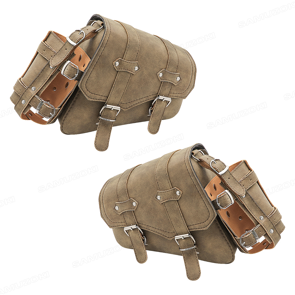 Motorcycle PU Leather Side Sad - Motorcycle Gear Bag avis et prix