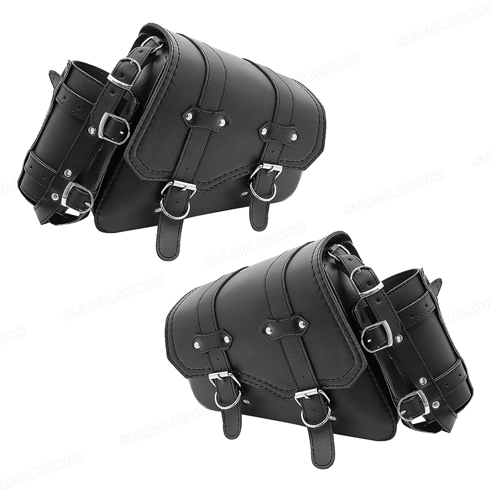 Motorcycle PU Leather Side Sad - Motorcycle Gear Bag avis et prix