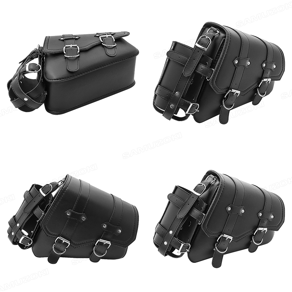 Motorcycle PU Leather Side Sad - Motorcycle Gear Bag avis et prix
