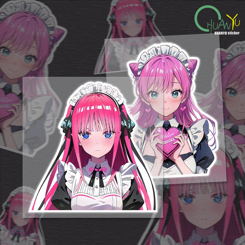 JDM Cute Girl Anime Car Sticke - Gear Set Motorcycle avis et prix