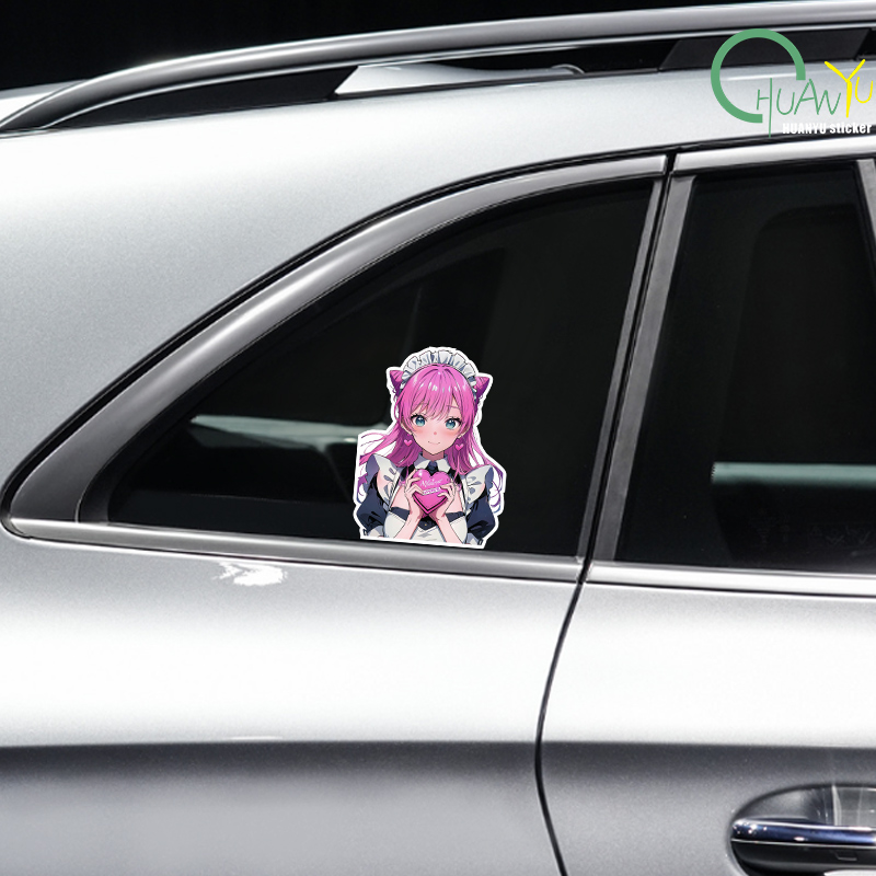 JDM Cute Girl Anime Car Sticke - Gear Set Motorcycle avis et prix