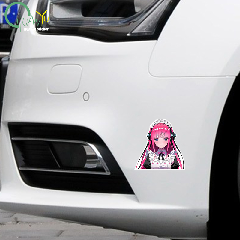 JDM Cute Girl Anime Car Sticke - Gear Set Motorcycle avis et prix