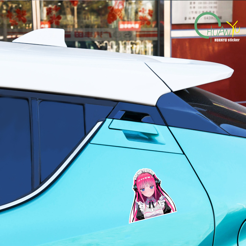 JDM Cute Girl Anime Car Sticke - Gear Set Motorcycle avis et prix