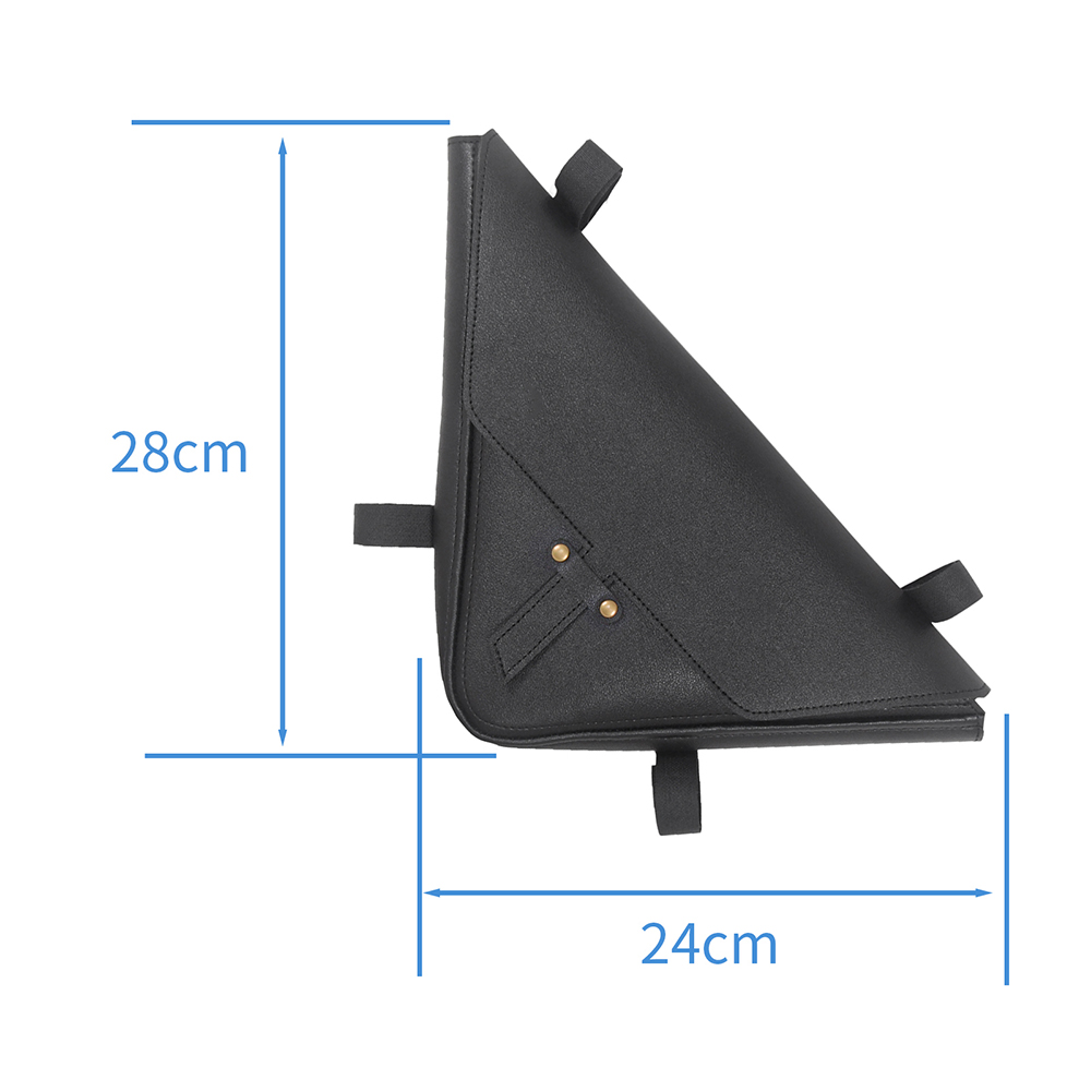 2PCS Motorcycle Triangle Bevel - Motorcycle Gear Bag avis et prix