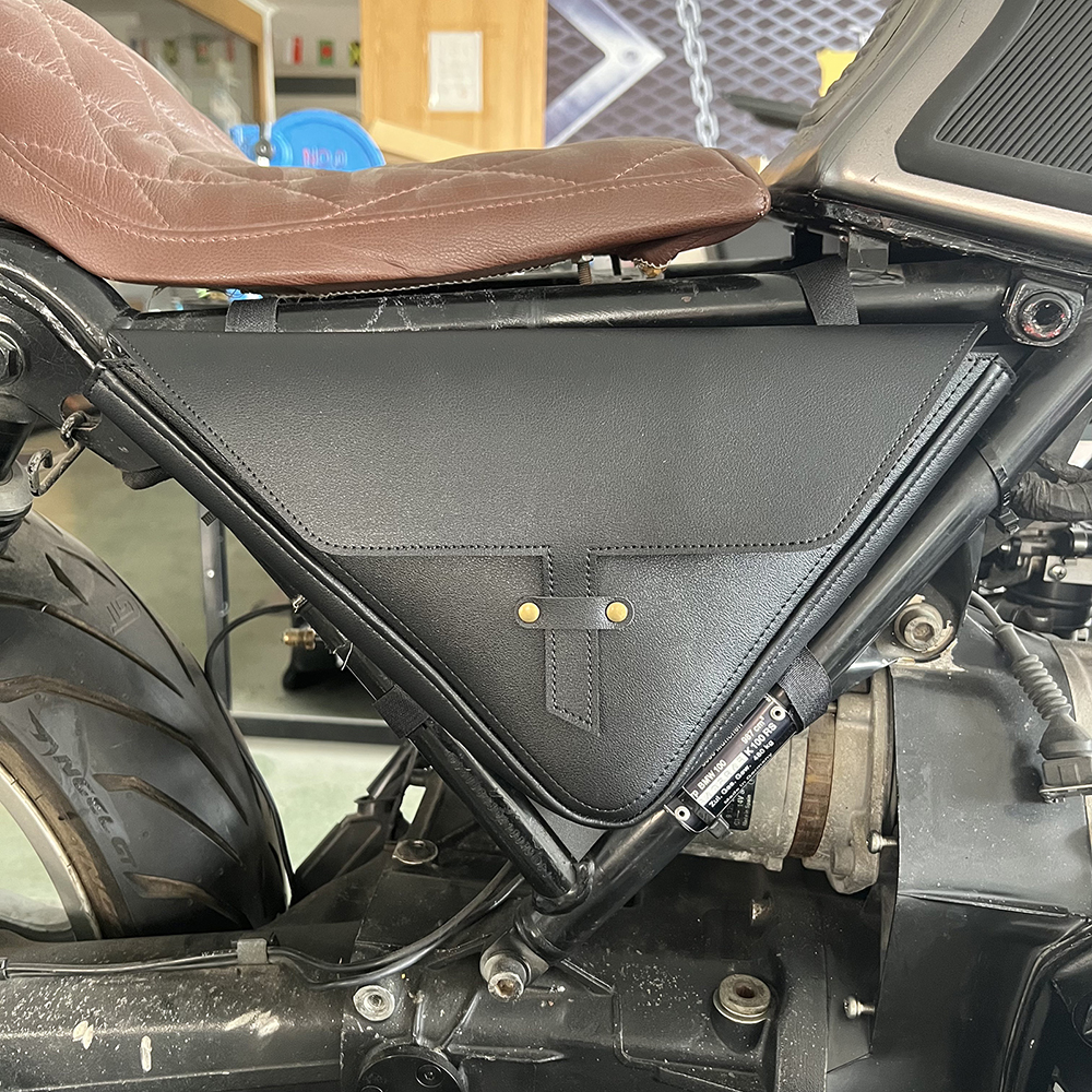 2PCS Motorcycle Triangle Bevel - Motorcycle Gear Bag avis et prix