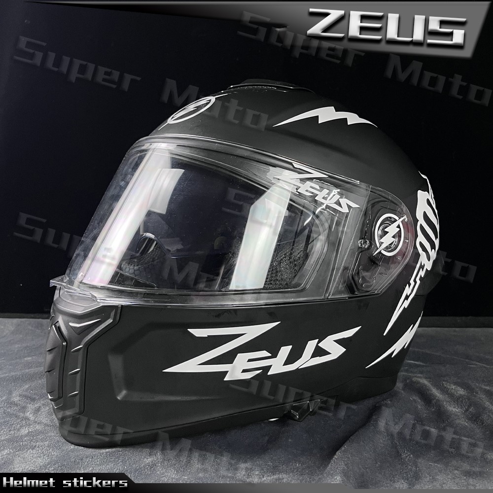 Motorcycle Helmet Sticker ZEUS - Zeus Motorcycle Gear avis et prix