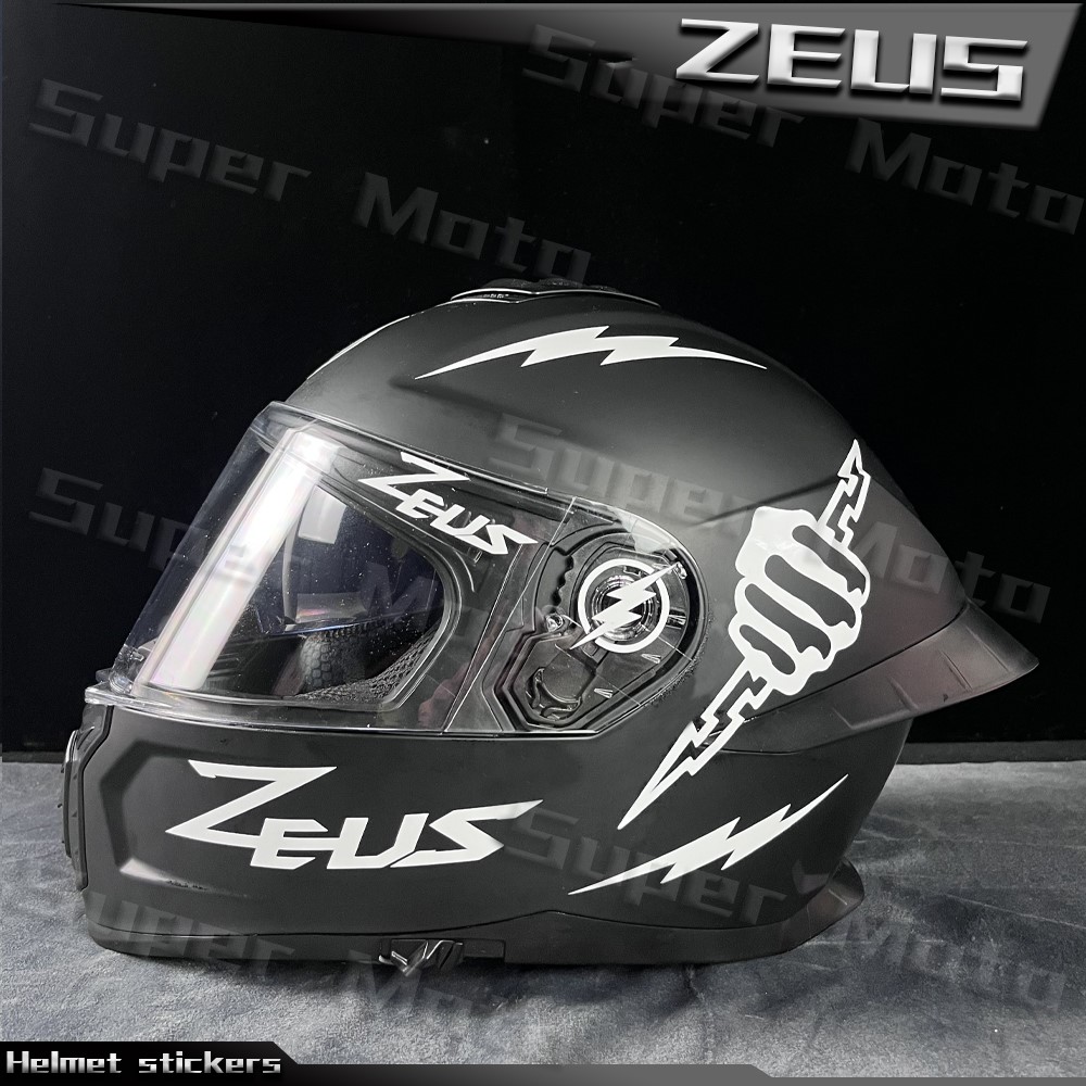 Motorcycle Helmet Sticker ZEUS - Zeus Motorcycle Gear avis et prix
