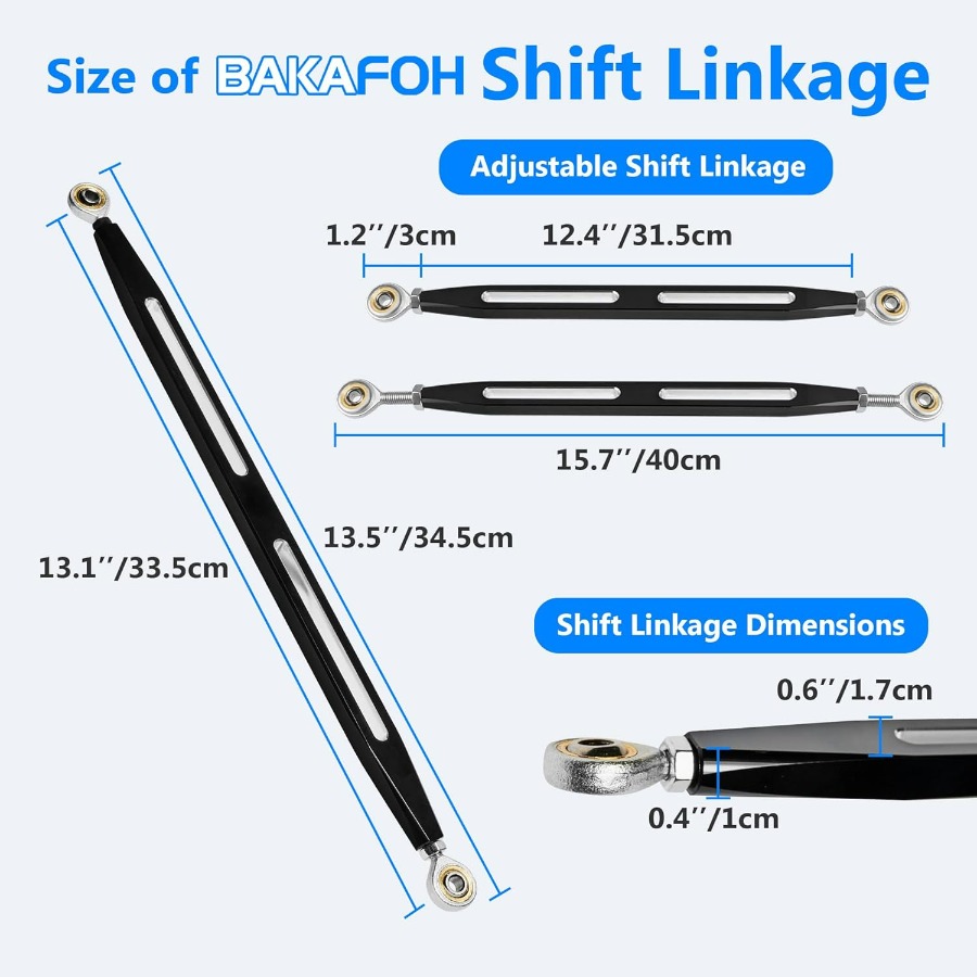 Black Shift Linkage Motorcycle - Motorcycle Gear Linkage Rod avis et prix