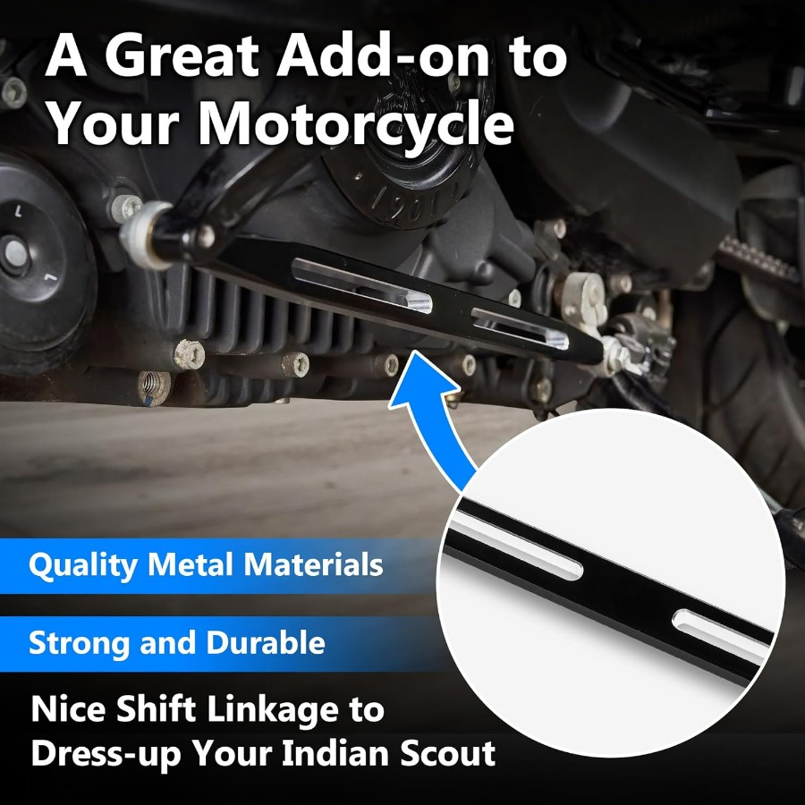 Black Shift Linkage Motorcycle - Motorcycle Gear Linkage Rod avis et prix