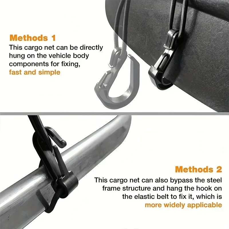Motorcycle Cargo Net High Elas - Motorcycle Gear Organizer avis et prix
