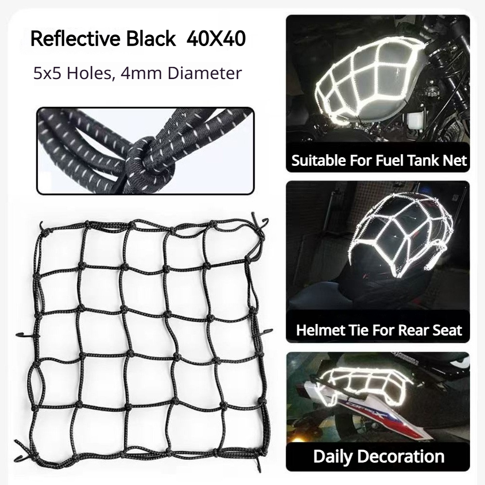 6 Hooks Luggage Net Protective - Motorcycle Gear Organizer avis et prix