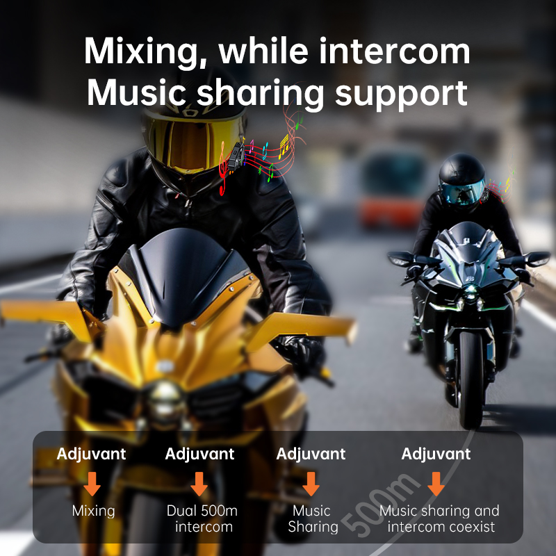 Q68 Max Motorcycle Intercom He - Intercom Headset Helmet avis et prix