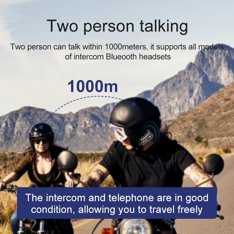 Y20 2X Motorcycle Helmet Inter - Intercom Headset Helmet avis et prix