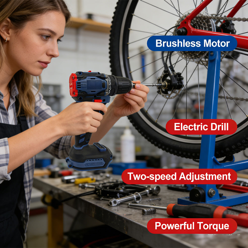 Brushless Electric Screwdriver - Gear Set Motorcycle avis et prix