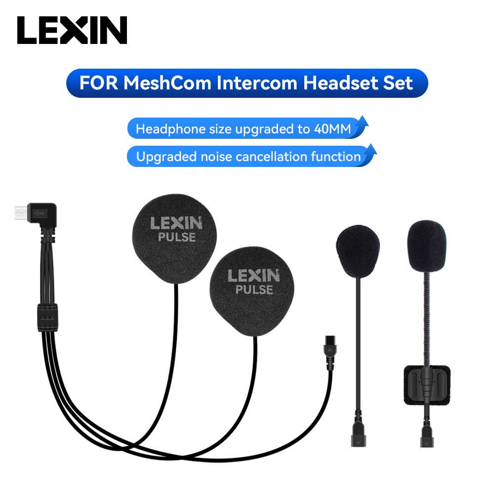 LEXIN-MeshCom mesh intercom 40 - Intercom Headset Helmet avis et prix