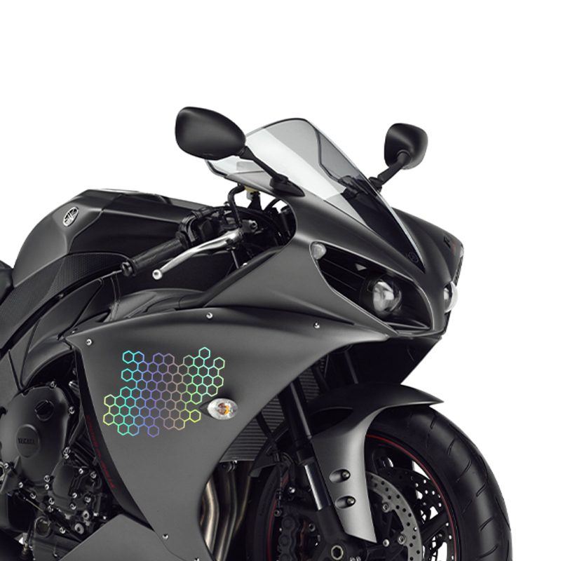 Motorcycle Sticker Honeycomb H - Gear Set Motorcycle avis et prix
