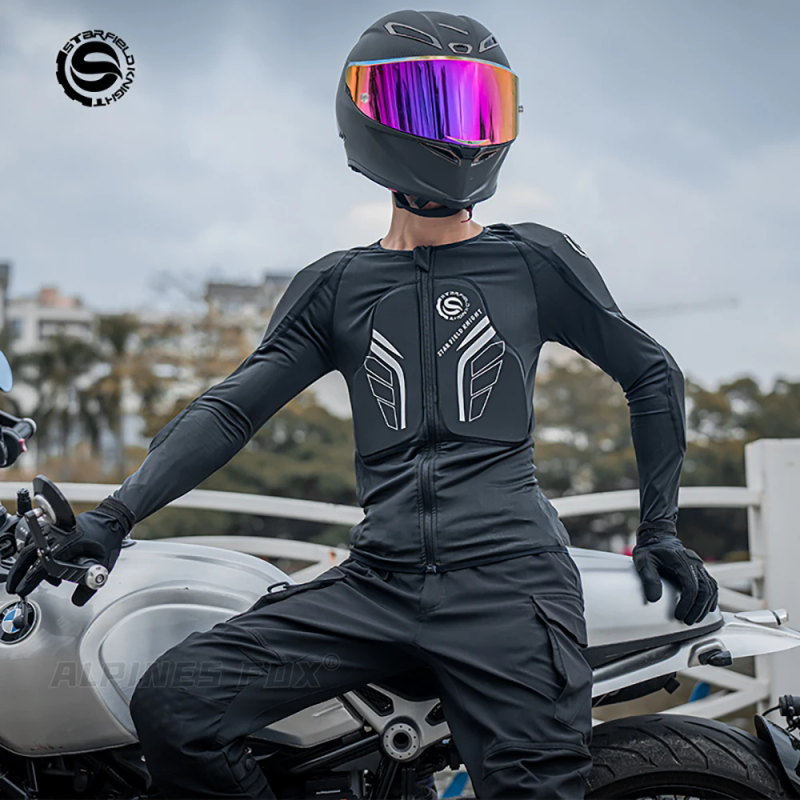 SFK Elastic Slim Fit Motorcycl - Motorcycle Gear Jacket avis et prix