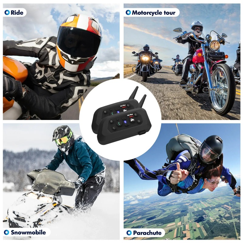 V6 PRO+ Motorcycle Intercom BT - Intercom Headset Helmet avis et prix