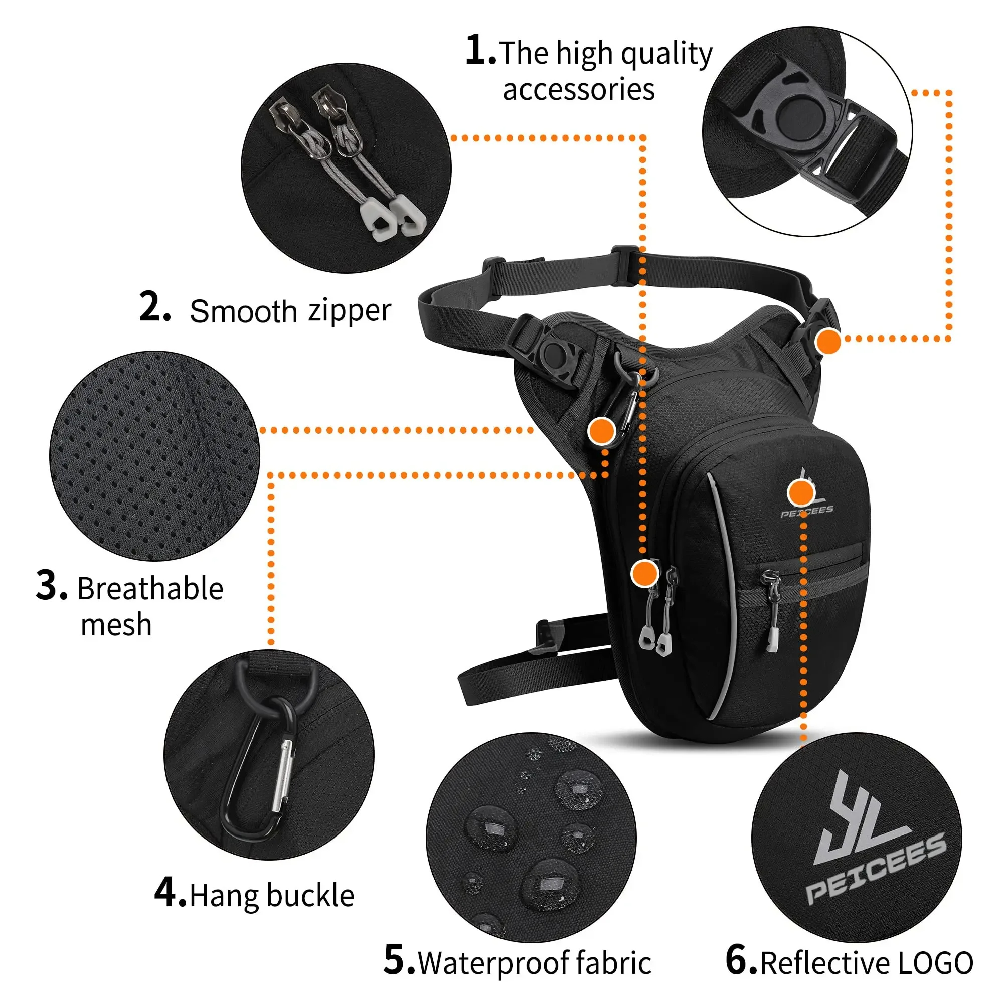 Motorcycle Leg Protector Bag,F - Motorcycle Gear Bag avis et prix