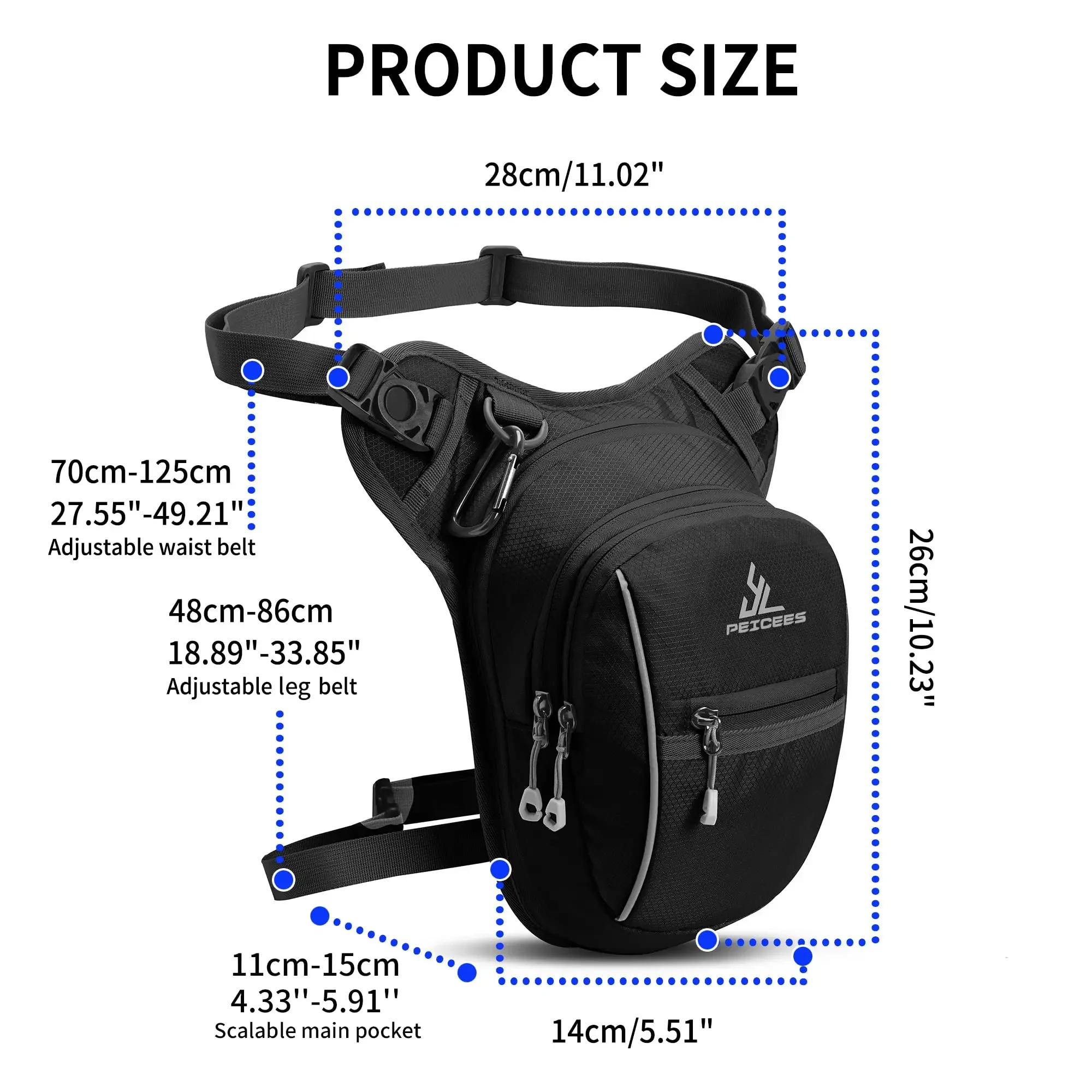 Motorcycle Leg Protector Bag,F - Motorcycle Gear Bag avis et prix