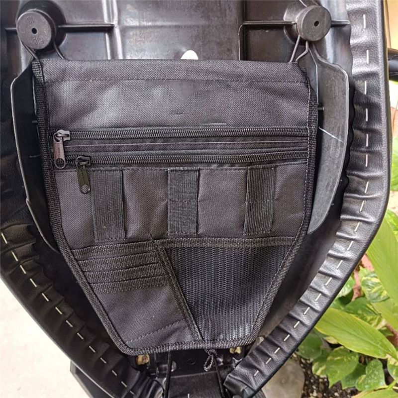 A04E-Gear Motorcycle Seat Bag  - Motorcycle Gear Organizer avis et prix