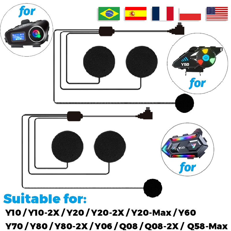 Headset Suitable For Q58max/Y1 - Intercom Headset Helmet avis et prix
