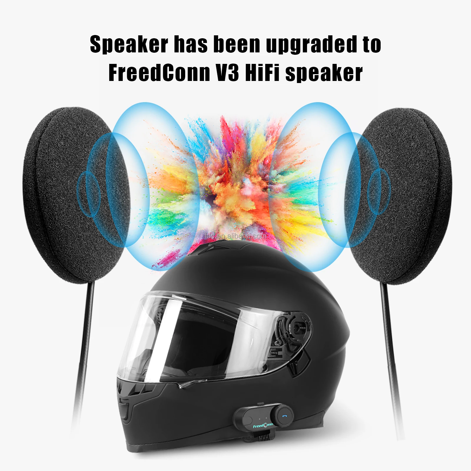 FreedConn Bluetooth Intercom H - Intercom Headset Helmet avis et prix